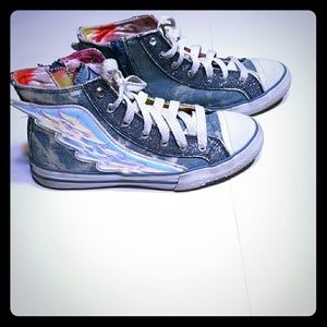 Skechers wing it sneaker memory foam insole size 6